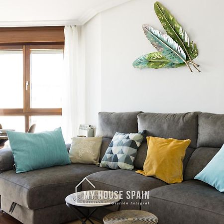 Myhousespain - Playa De Poniente, Con Vistas Al Mar Y Parking Gratuito Хихон Экстерьер фото