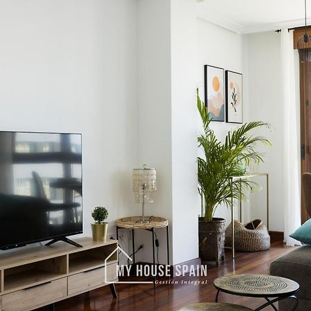 Myhousespain - Playa De Poniente, Con Vistas Al Mar Y Parking Gratuito Хихон Экстерьер фото